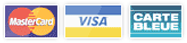 MasterCard - Visa - Carte Bleue